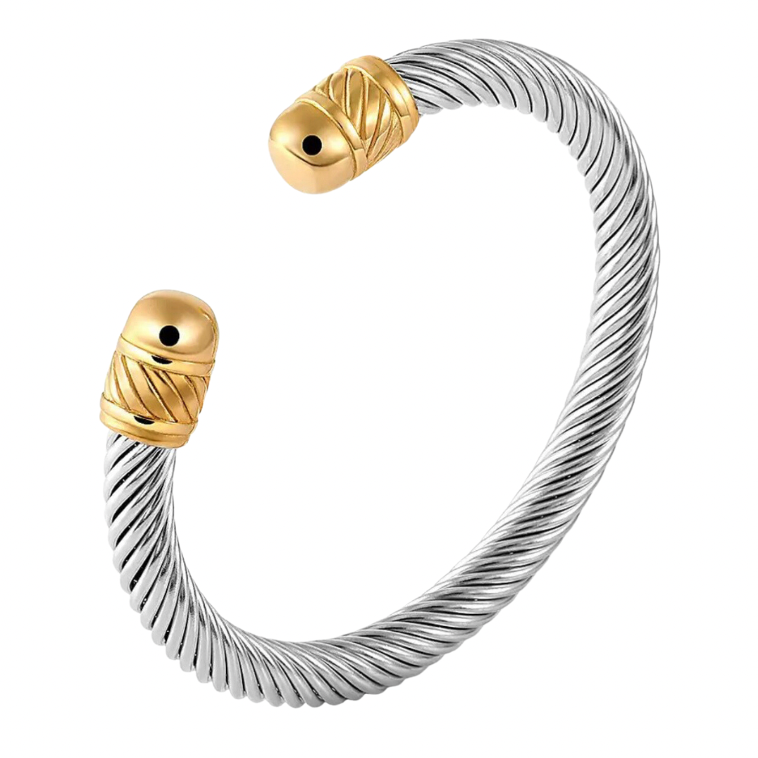 Cable Cuff Bracelet
