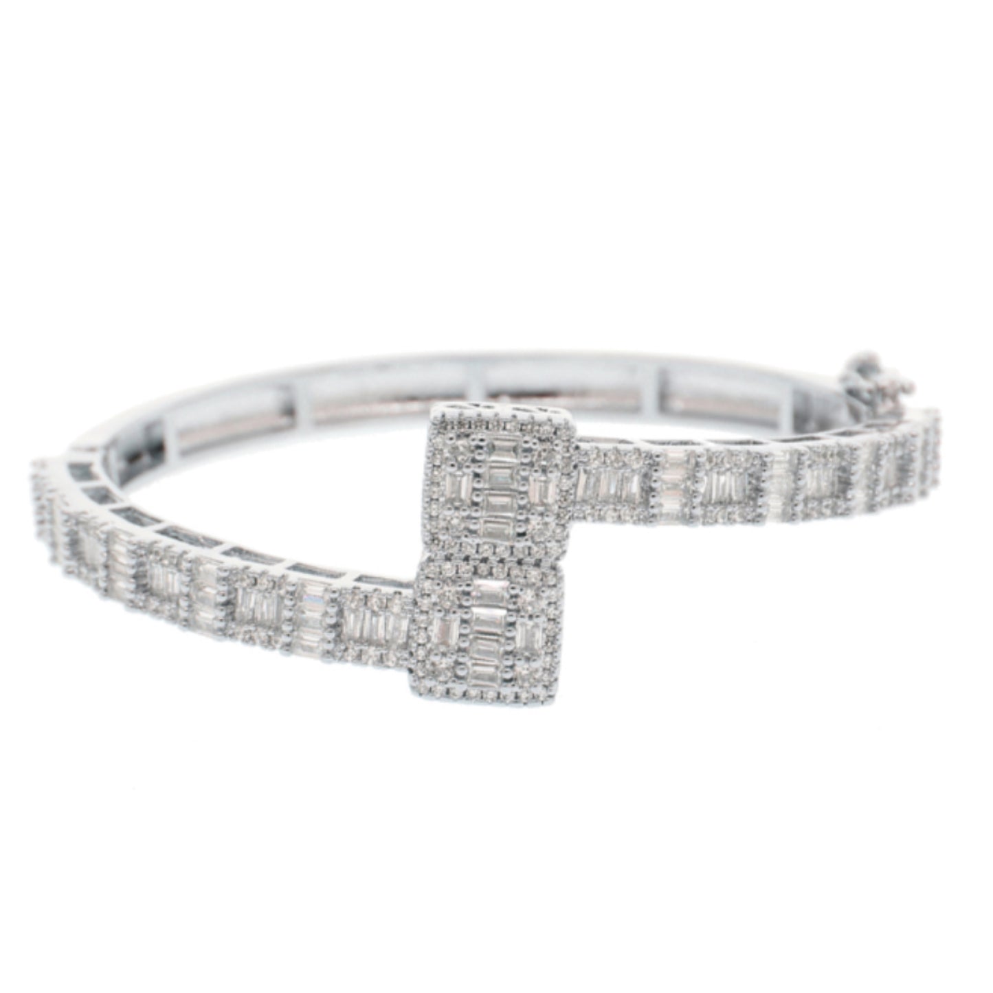 Square Baguette Bangle