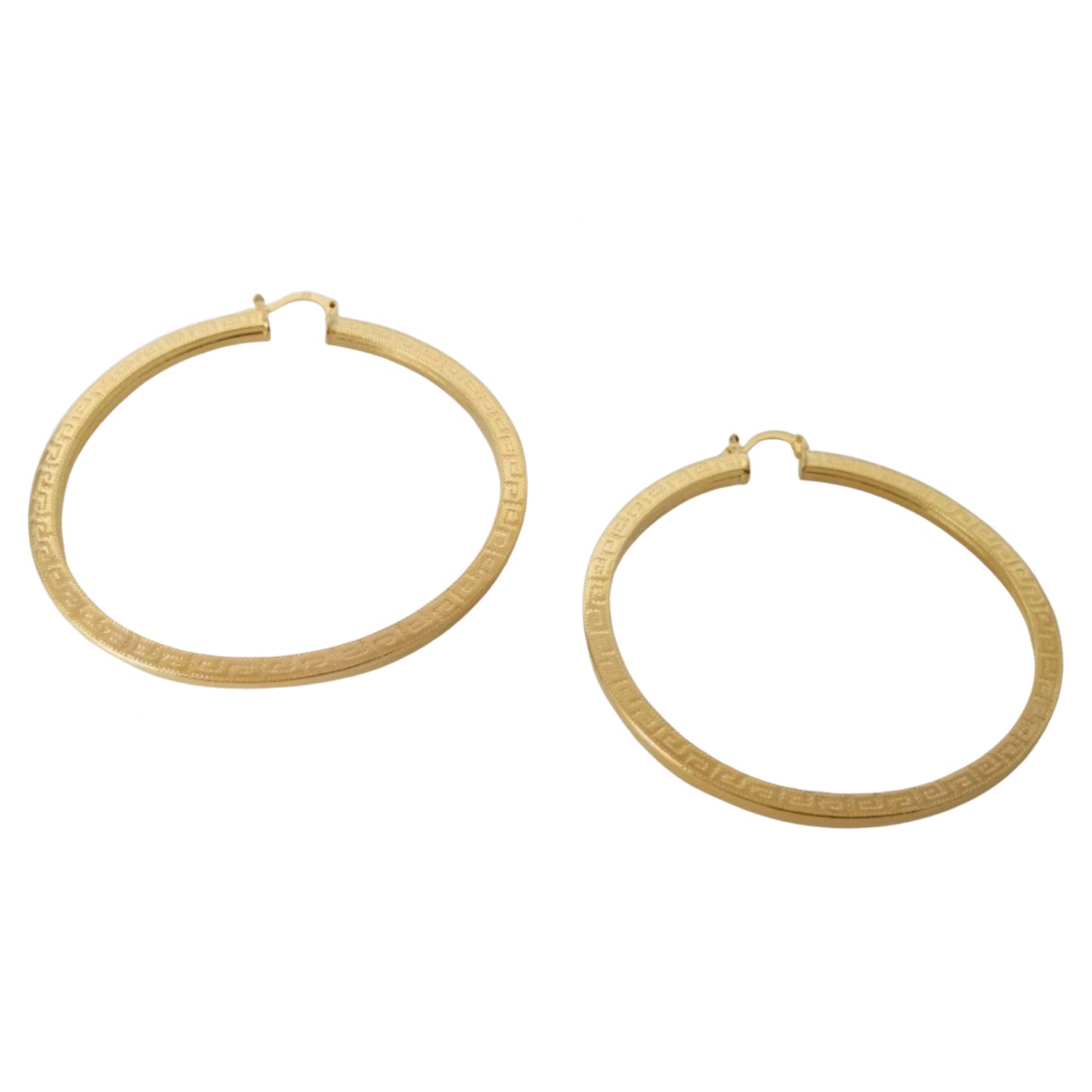 Surface Greek Key Hoops