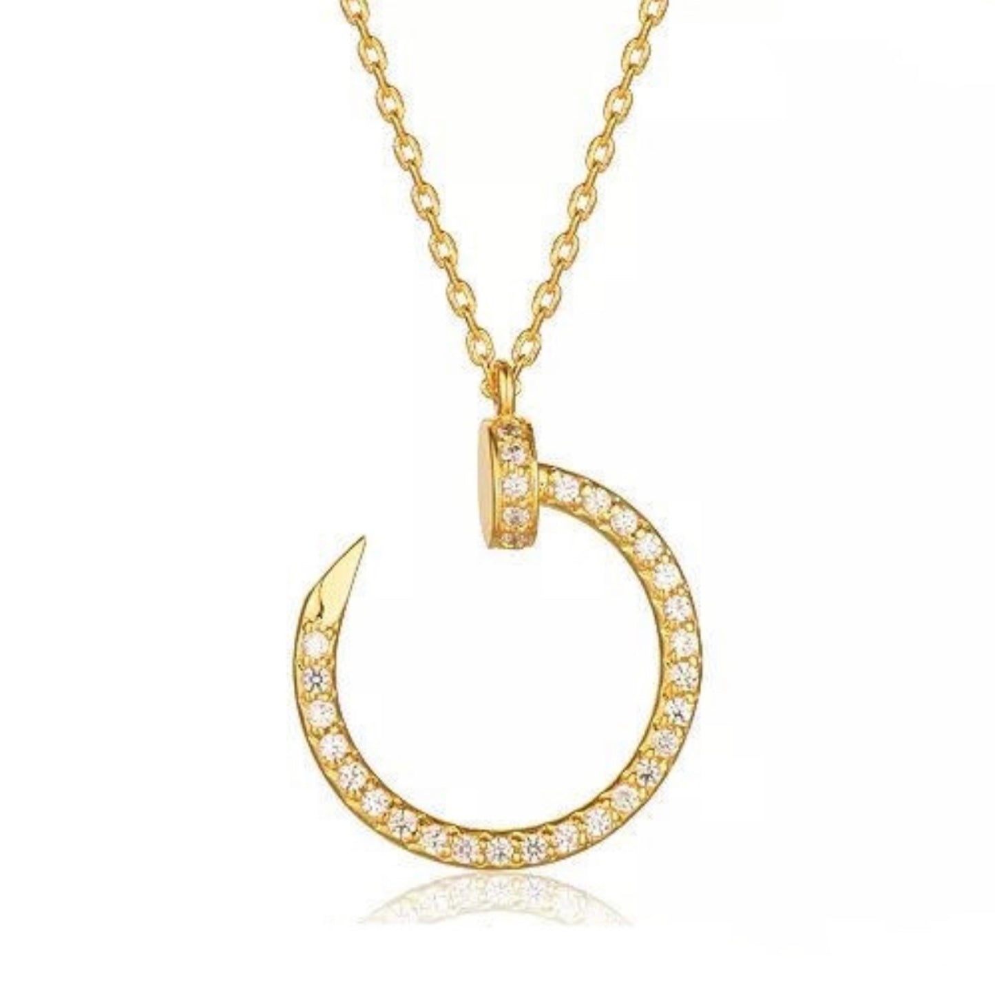 Nail Head Necklace