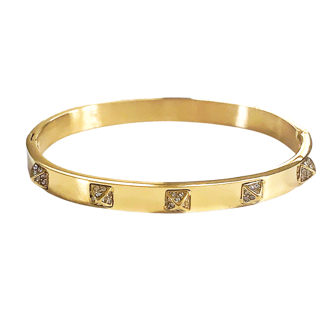 Stone Spike Bangle