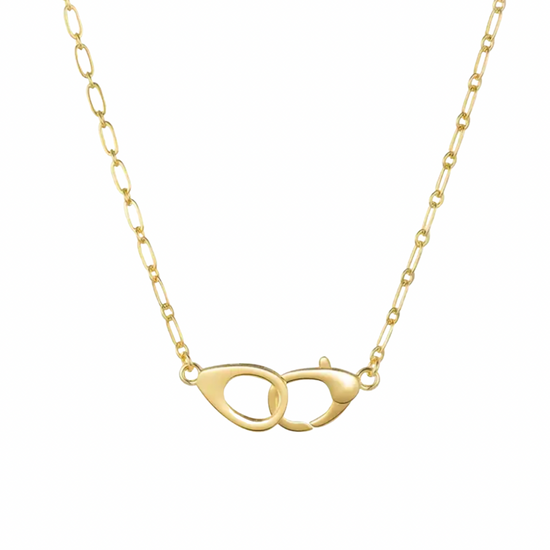 Claw Clasp Link Necklace