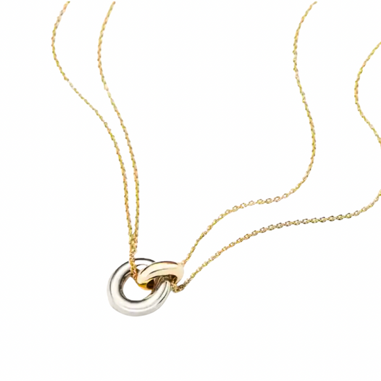 Load image into Gallery viewer, Interlocked Ring Necklace

