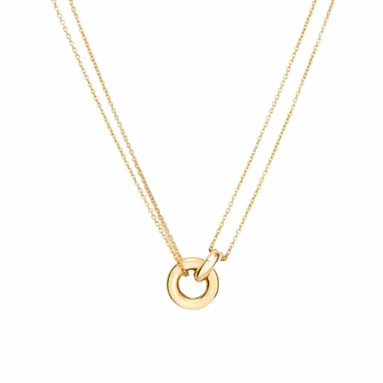 Load image into Gallery viewer, Interlocked Ring Necklace
