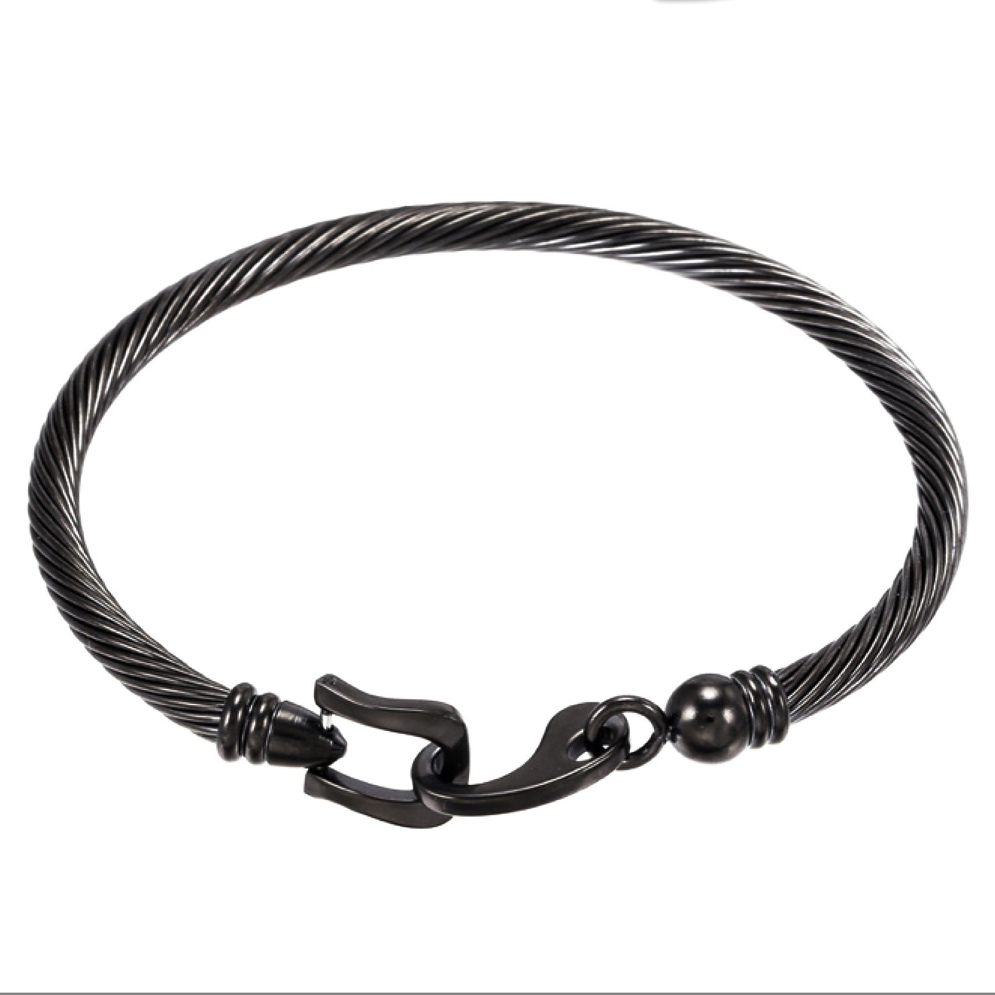 Jewelry Mens Bracelet Trio Cable Cuff Cobalt Magnetic 363 - Walmart.com