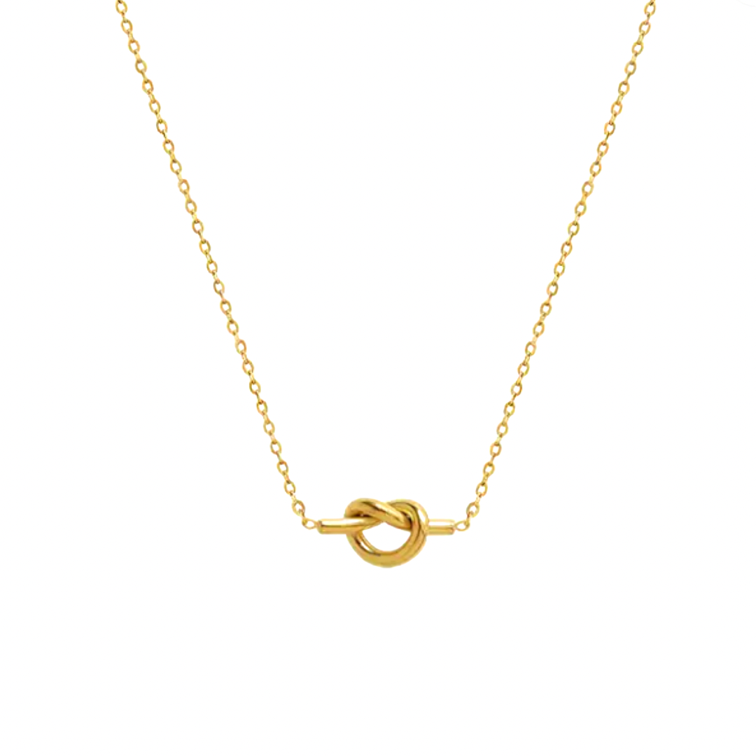 Twisted Knot Necklace