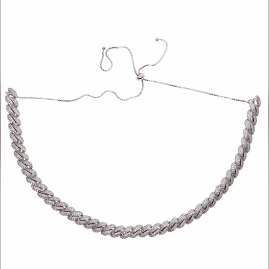 Load image into Gallery viewer, Adjustable Stone Link Choker
