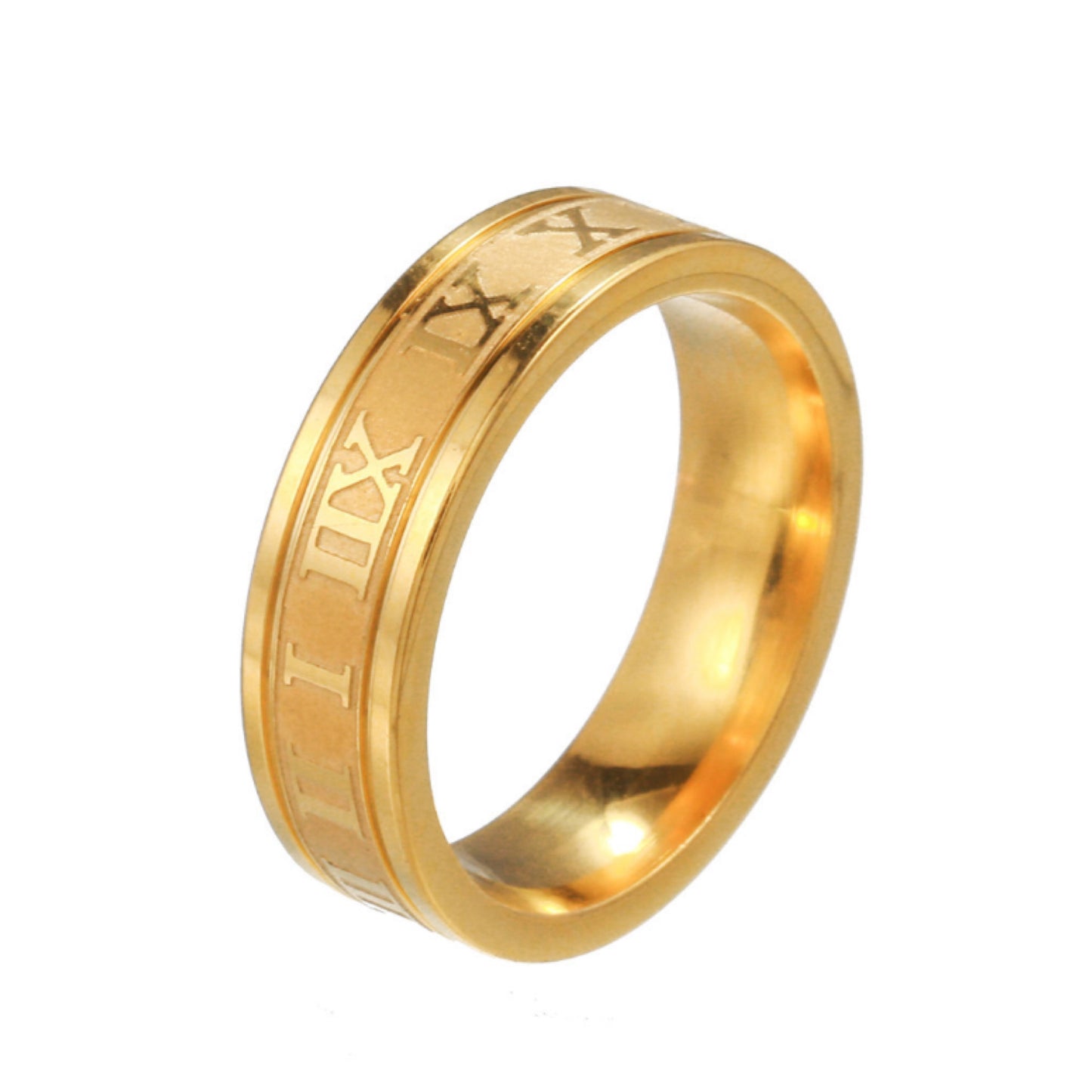 Adjustable Roman Numeral Ring with Diamond Tail Ring Index Finger Ring  Titanium Steel 18K Gold Valentine′ S Day Gift Promotional Gift - China  Wholesale Roman Numerals Rings 18K Gold Gold and Ring